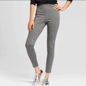 A New Day Houndstooth Stretch Pull-On Pants 12
